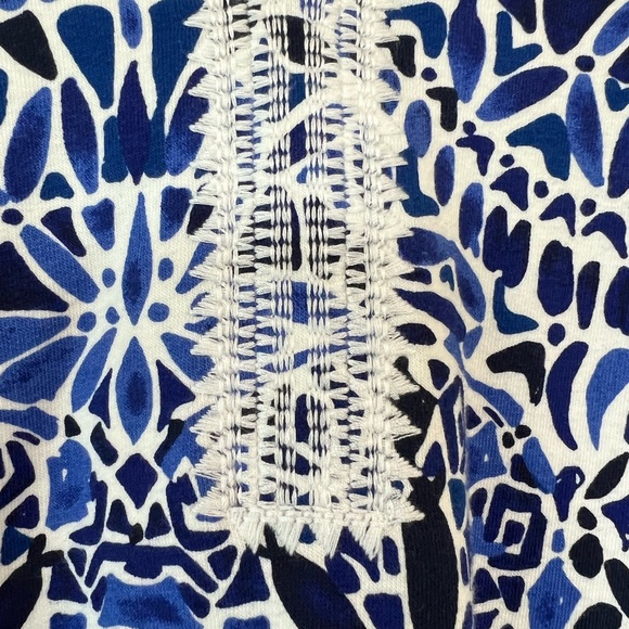 Lily Pulitzer Fringe Harmon Tunic Hoodie- NWOT Size Medium - Picture 5 of 8